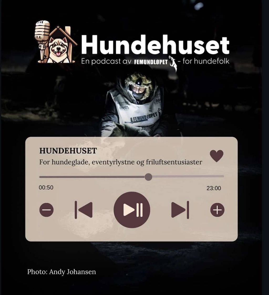 Hundehuset, en podkast av Femundløpet – for hundefolk, eventyrlystne og friluftsentusiaster