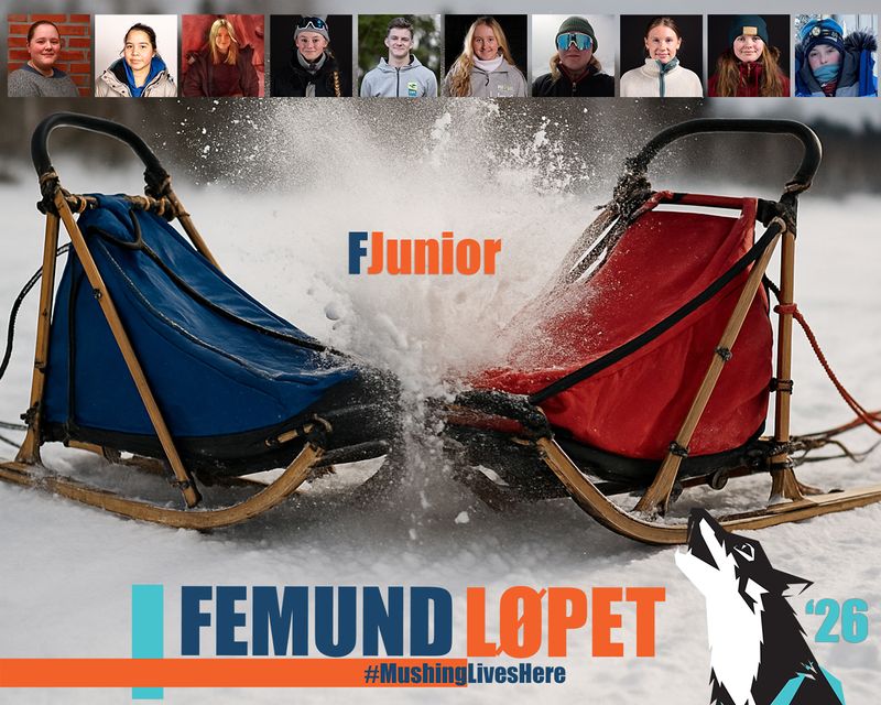 10 spreke ungdommer klare for Femundløpets juniorklasse 2026
