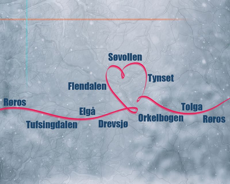 Sjekkpunktene – en rød tråd gjennom Femundløpet og regionen